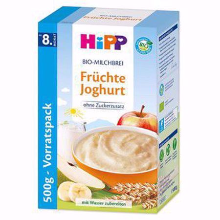 Picture of HiPP Bio-Milchbrei Früchte-Joghurt 500g (德國喜寶無糖水果酸奶益生菌米糊500g)