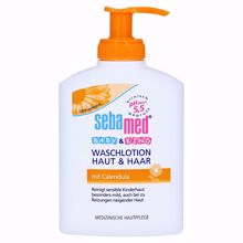 Picture of Sebamed Waschlotion Baby & Kind Calendula (德國Sebamed施巴婴儿儿童洗发水沐浴露二合一 金盏花浴液 200ml )
